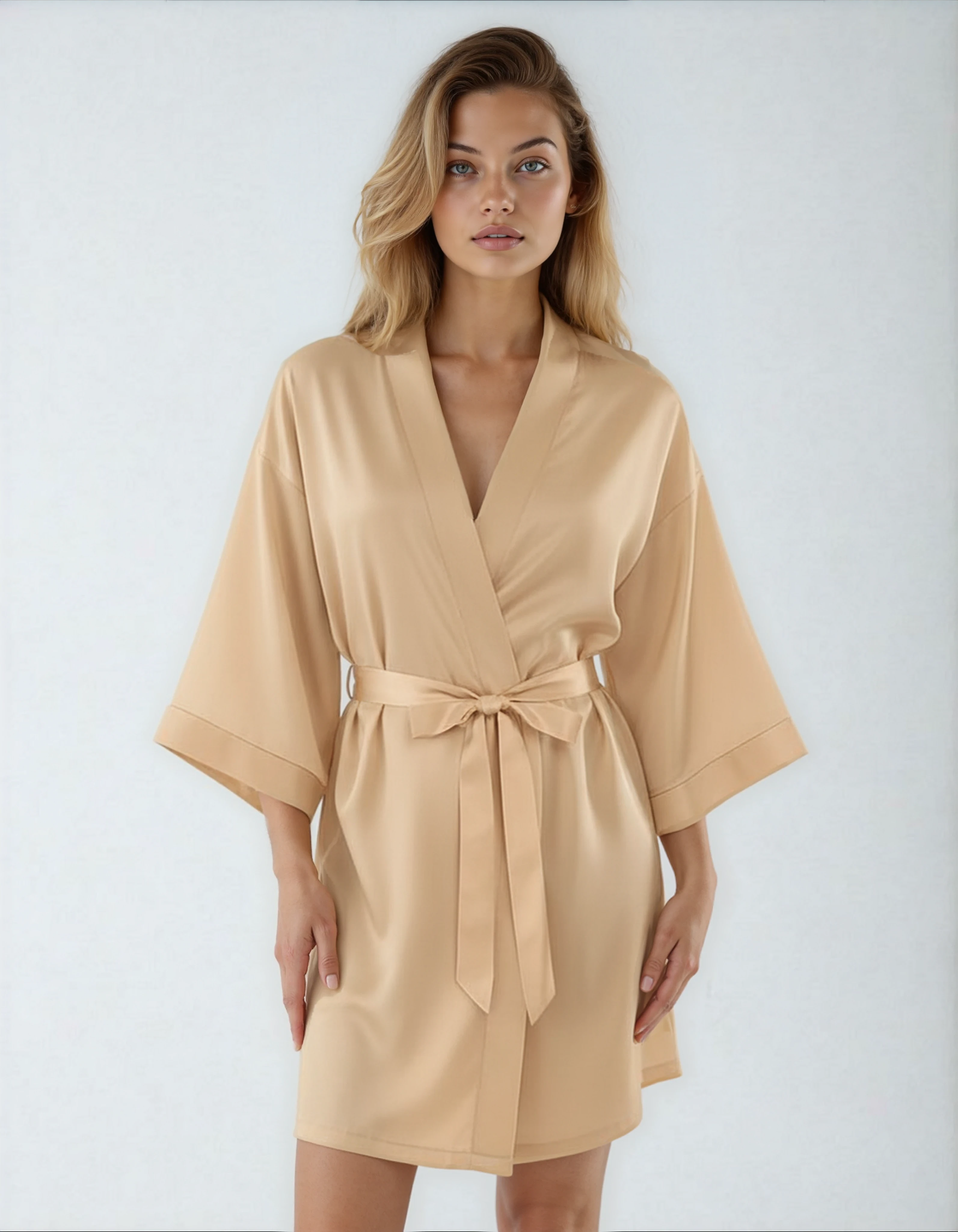 Comfit® – Luxuriöser Satin-Kimono