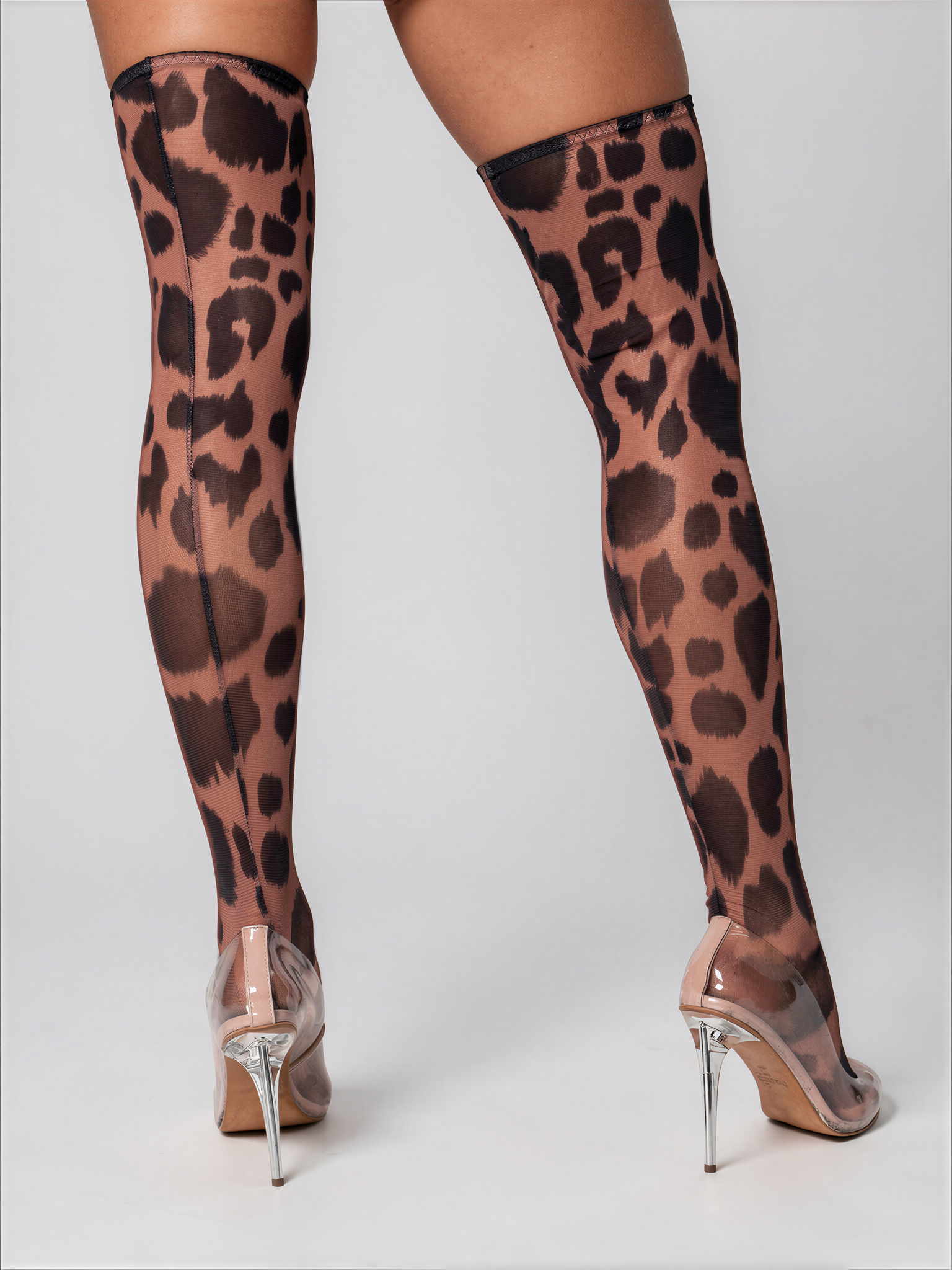 Elysia 5-teiliges Dessous-Set im Leopardenprint
